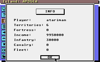 Conquest atari screenshot